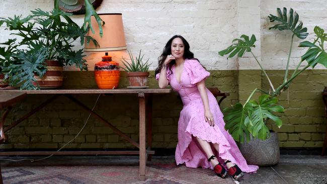 Melissa Leong at Old Palm Liquor Restaurant in Brunswick East. Picture: David Geraghty