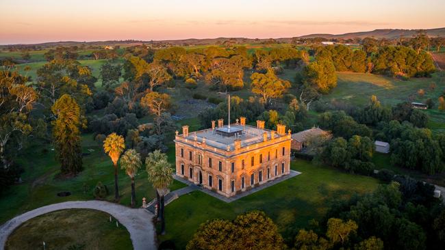 Martindale Hall in the Clare Valley, South Australia.