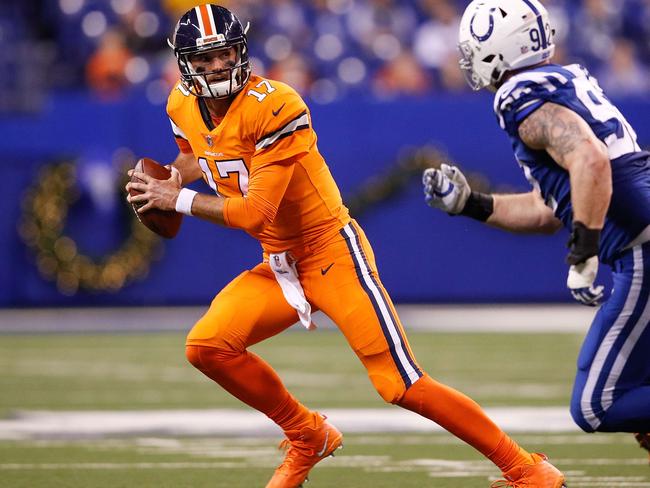 Osweiler had a rare reason to smile.
