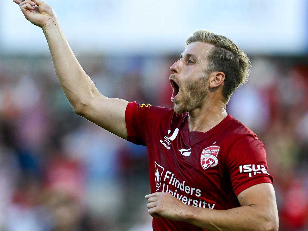 Adelaide United came from behind to secure the win. Photo: Mark Brake/Getty Images.