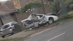 The stolen car has been seized by police. Photo: Felicity Malyszko