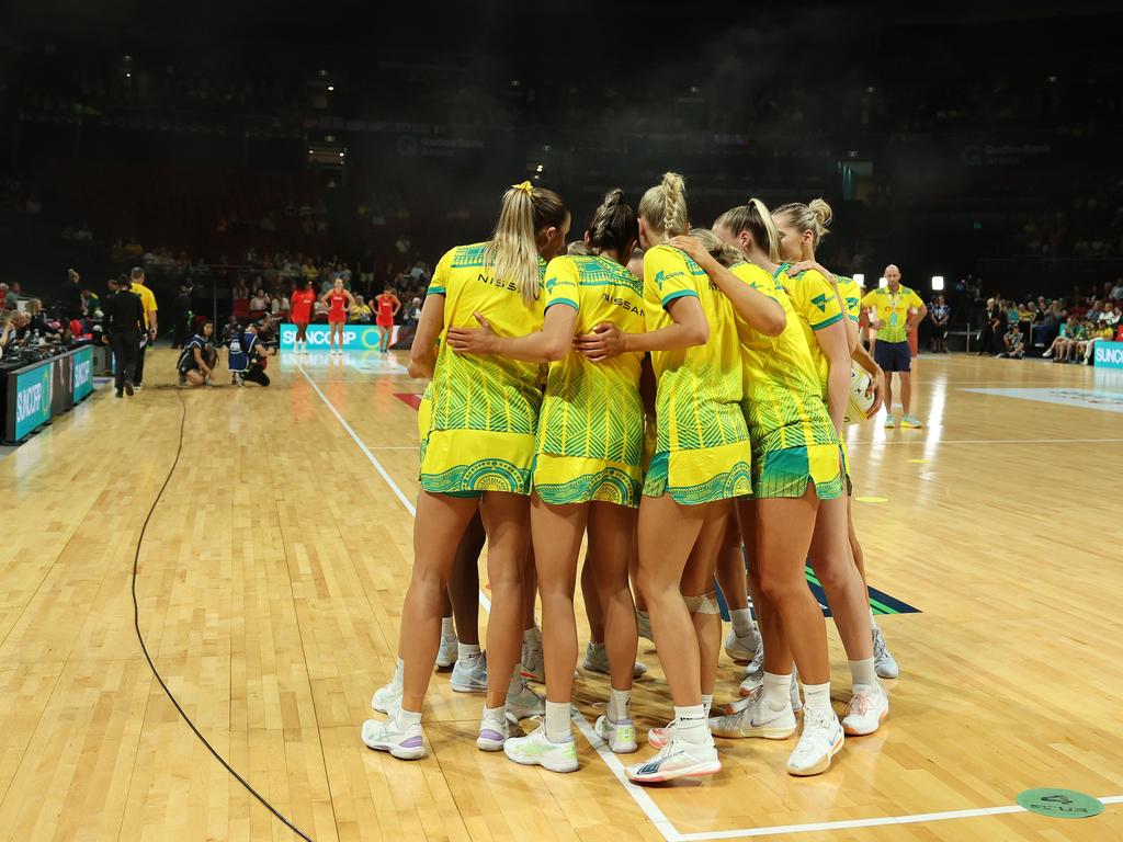 The Diamonds want to keep growing as a group. Picture: Getty Images