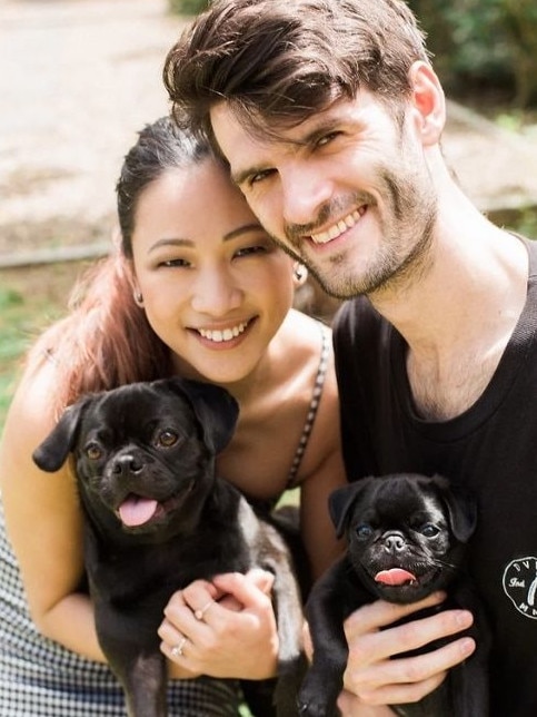 Little Black Pug owners Louise and Josh Daly.