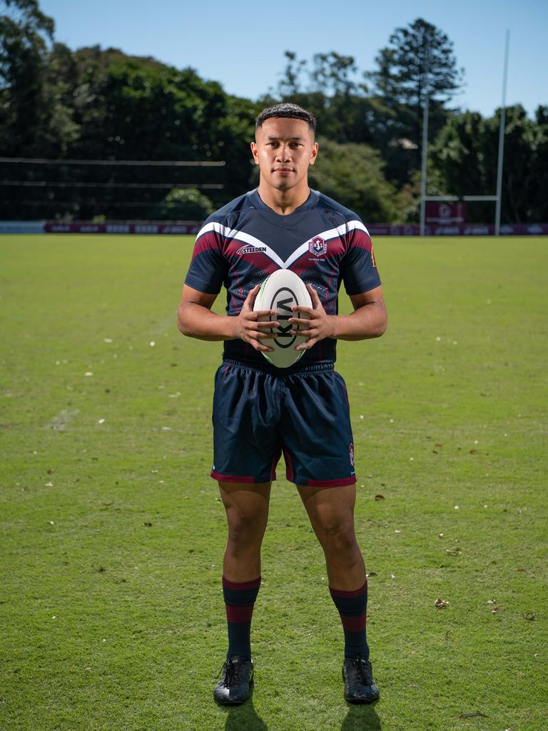 Kulikefu Finefeuiaki, is the Ipswich SHS captain. PICTURE: Brad Fleet