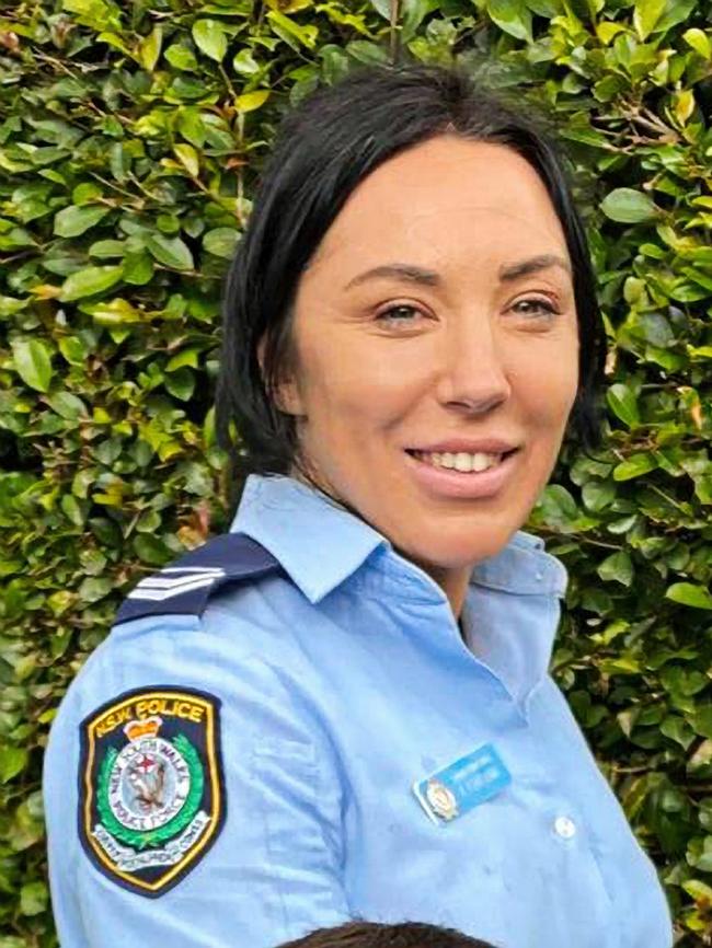 Renee Fortuna, Senior Constable at NSW Police Force. Picture: Facebook