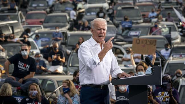 Democratic presidential nominee Joe Biden. Picture: Getty Images