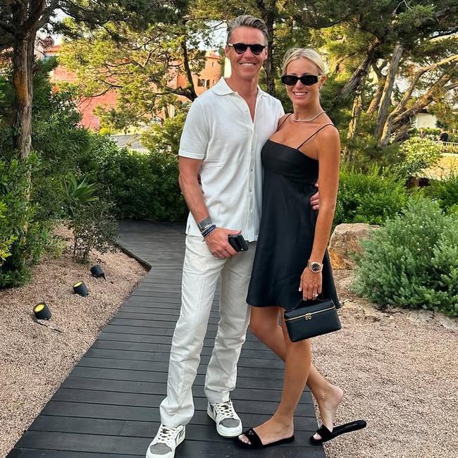 Oliver Curtis and Jacenko have weathered some tough times together. Picture: Instagram