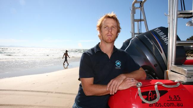 Perry Bartholomew, of Byron Bay Dive Centre, was one of the tourism operators owed thousands by Website Travel.