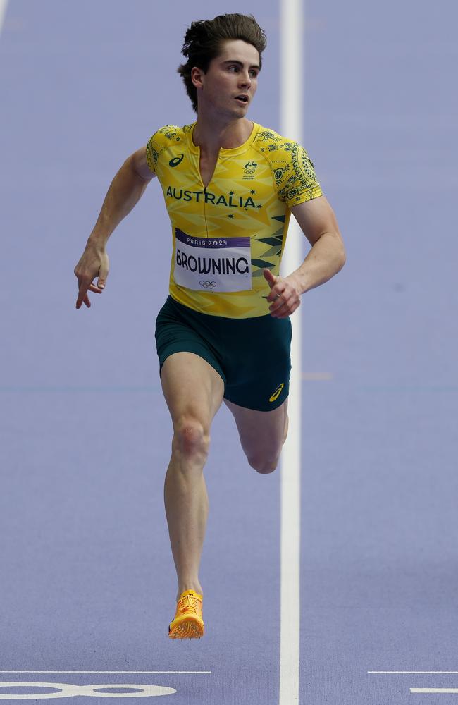 Rohan Browning is fighting to remain Australia’s premier sprinter. Picture: Michael Klein