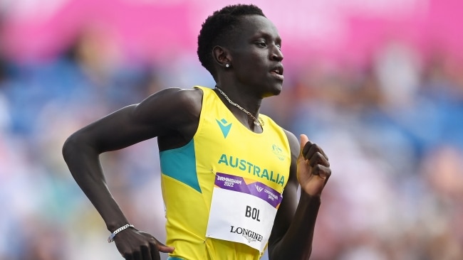 The 800-metre runner declared his innocence in a lengthy statement posted to social media after testing positive to a banned substance. Picture: Getty
