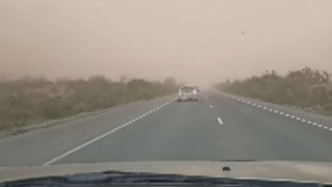 Severe electrical storms that swept in from South Australia, with wind gusts up to 130km/h and bringing thousands of lighting strikes, cut power to Broken Hill and surrounding communities on Thursday. Picture: Supplied