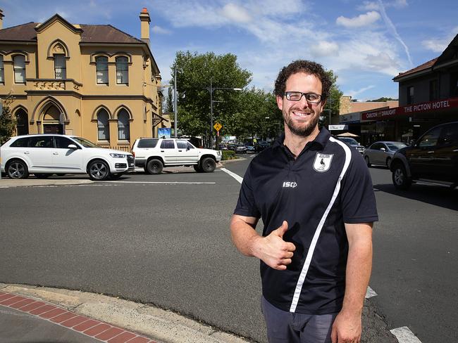 Wollondilly Cr Simon Landow is the only candidate who lives in the area. Picture: Carmela Roche