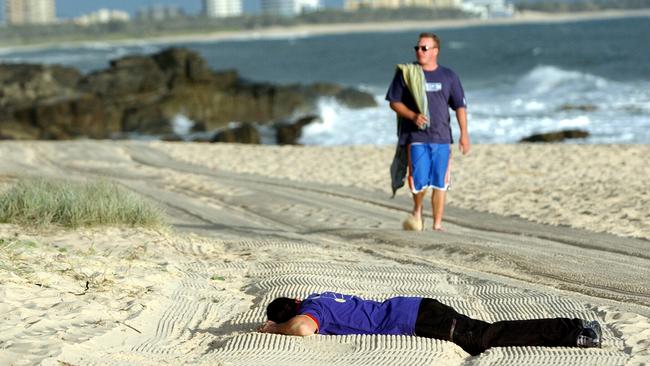 New Year’s Day Waking up to a new year at Mooloolaba in 2004.