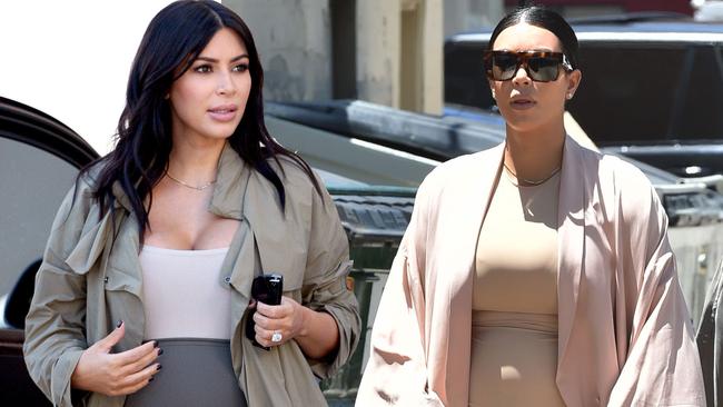 A pregnant Kim Kardashian along with her sister Kourtney head to the Pantages Theater in Hollywood <P> Pictured: Kim Kardashian And Kourtney Kardashian <B>Ref: SPL1087992 260715 </B><BR/> Picture by: Splash News<BR/> </P><P> <B>Splash News and Pictures</B><BR/> Los Angeles: 310-821-2666<BR/> New York: 212-619-2666<BR/> London: 870-934-2666<BR/> photodesk@splashnews.com<BR/> </P>