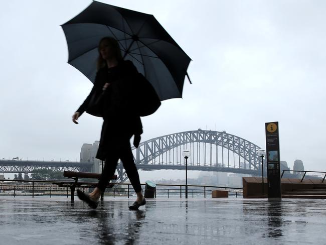 Rainy days will be fewer but thunderstorms more intense. Picture: John Grainger