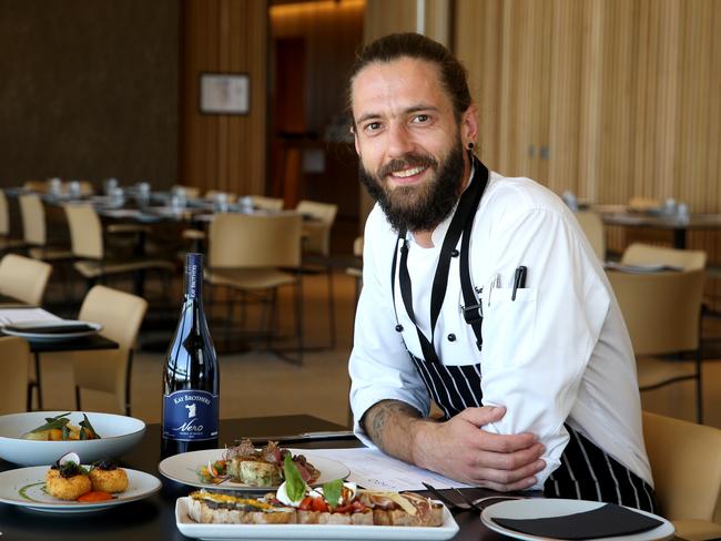 Lonsdale Links Lago restaurant head chef Ivan Roianov worked in Dubai and Europe before coming to the Bellarine Peninsula. Picture: Mike Dugdale