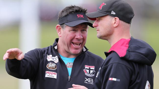 Brett Ratten will hoop to get the Saints scoring more heavily. Picture: Michael Klein