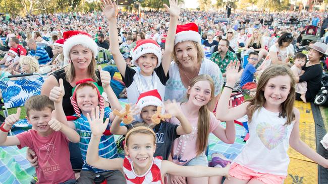 Tea Tree Gully Council’s Civic Park Carols traditionally attracted more than 40,000 people. Picture: Tea Tree Gully Council.