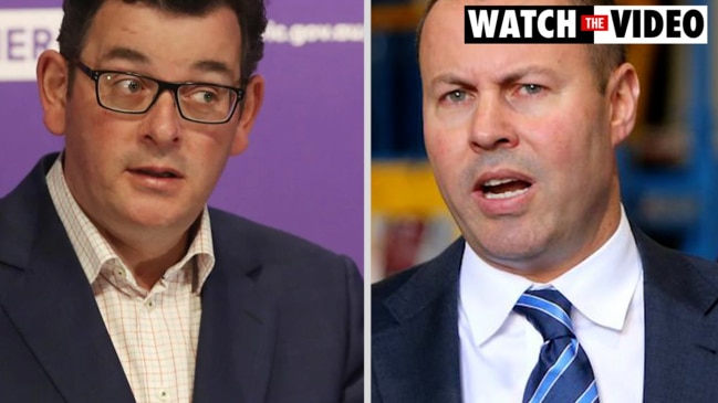 Dan Andrews fires back at Josh Frydenberg's criticism over Victoria lockdown