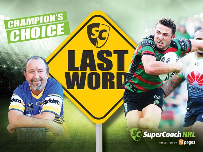 SuperCoach NRL Champion's Choice: Sam Burgess