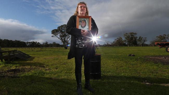 Karen Judd lost her son Jay to an overdoes five years ago and now campaigns to help Ice addicts. Picture: GARY RAMAGE