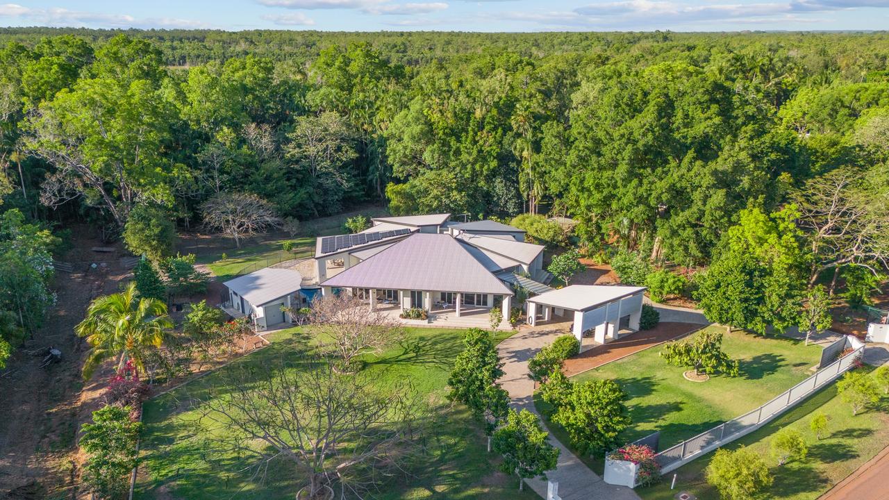 The home sits on a private, green block. Picture: Supplied