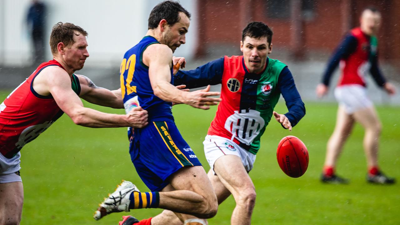 Old Scholars Grand Final St Virgils vs OHA Jaye Bowden, St Virgils. Picture: Linda Higginson