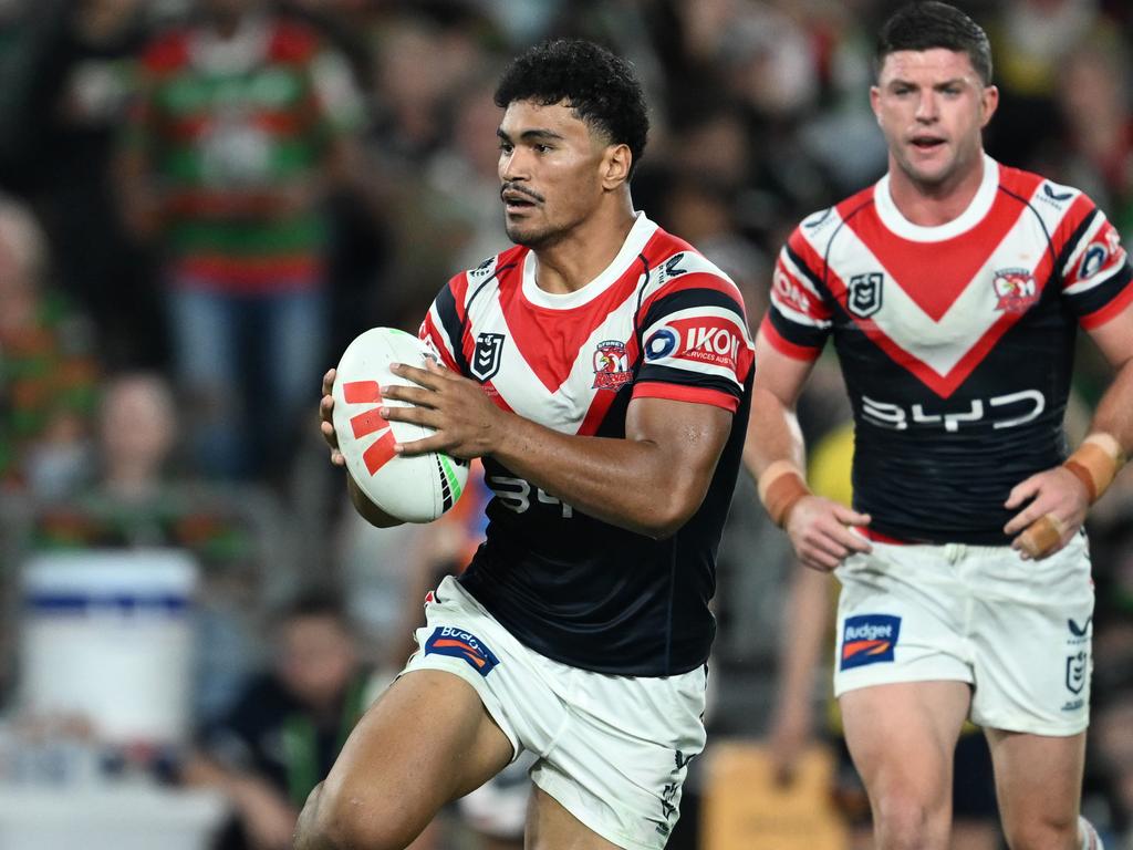New Maroons star Robert Toia headlines the list of the Roosters’ homegrown talents. Picture: NRL Photos