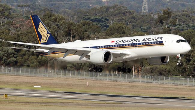 The airline said it had sent offers of US$10,000 in compensation to passengers who sustained minor injuries in the incident. Picture: NewsWire / David Crosling.