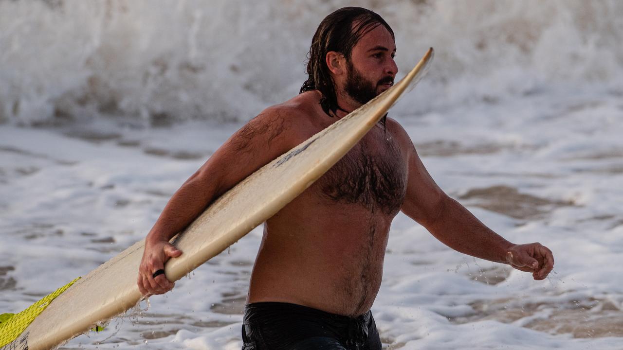 Top End Surfing at Nightcliff beach, Darwin. Picture: Pema Tamang Pakhrin