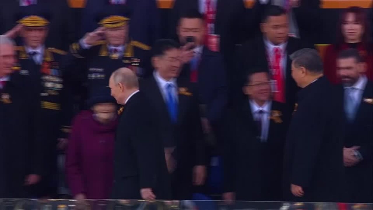 Putin and Xi attend WWII Victory Day military parade in Moscow