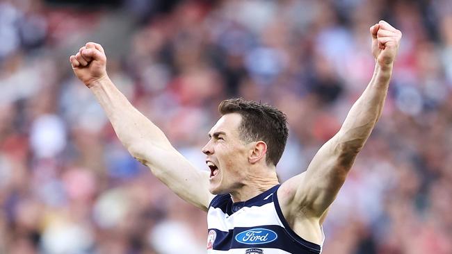 Why can’t the Cats go back-to-back? Picture: Mark Kolbe/AFL Photos/via Getty Images