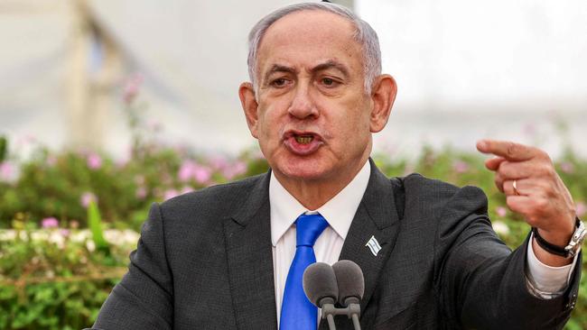 Israeli Prime Minister Benjamin Netanyahu. Picture: AFP.