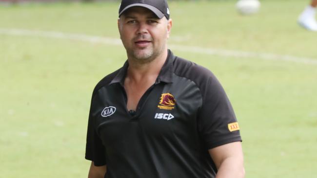 Broncos coach Anthony Seibold. Picture: Annette Dew