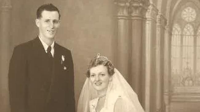 Des and Betty Jenner are celebrating their 60th Wedding anniversary. Picture: Contributed