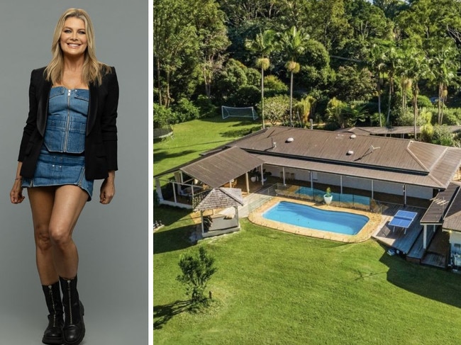 Nat Bass and her Byron Bay property