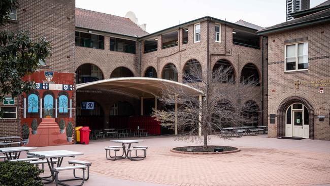 Another student at Our Lady of Mercy College in Parramatta has been diagnosed with the virus. Picture: Flavio Brancaleone