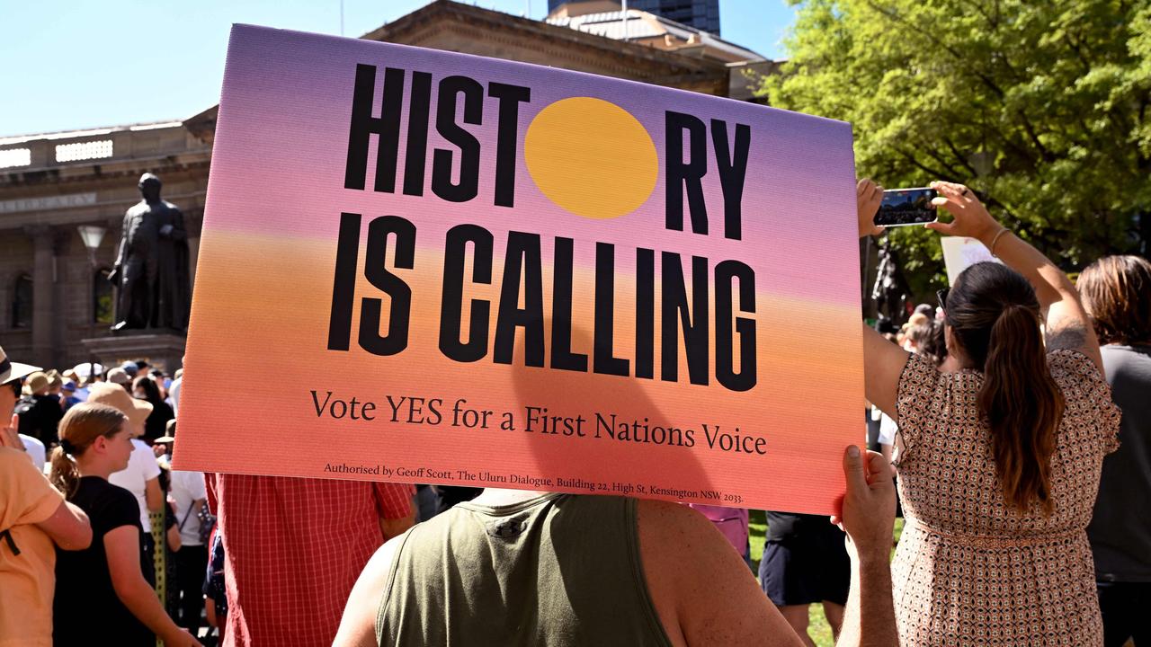 The Yes campaign has been dealt a series of crushing blows by polling. Picture: William WEST / AFP