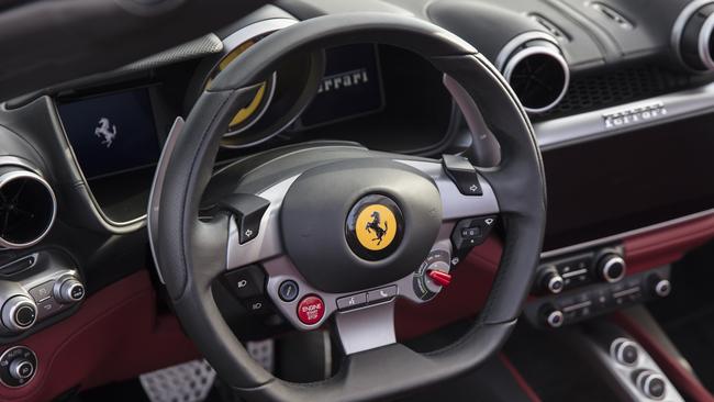 Inside the new Ferrari