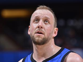 ORLANDO, FL - FEBRUARY 8: Joe Ingles #7 of the Orlando Magic looks on during the game against the San Antonio Spurs on February 8, 2024 at the Kia Center in Orlando, Florida. NOTE TO USER: User expressly acknowledges and agrees that, by downloading and or using this photograph, User is consenting to the terms and conditions of the Getty Images License Agreement. Mandatory Copyright Notice: Copyright 2024 NBAE (Photo by Gary Bassing/NBAE via Getty Images)