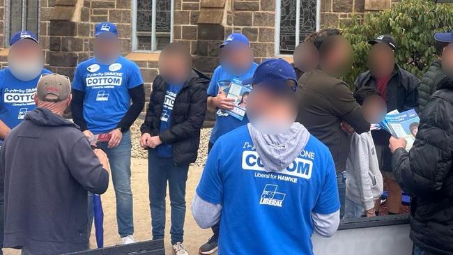 Labor campaigners believe the Plymouth Brethren Christian Church has been campaigning en-masse for Liberal candidates. Picture: Supplied,