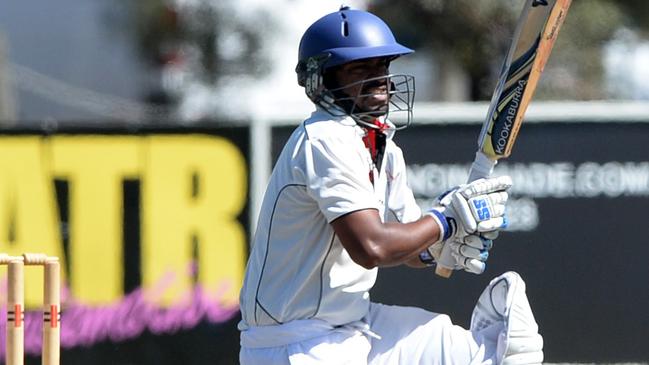 Sameera Vithana starred with bat and ball this season for Melton South. Picture: Kylie Else