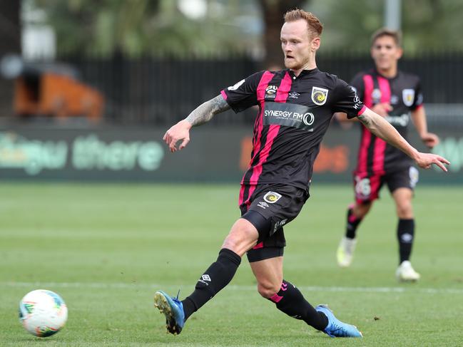 A-League games have been closed to the public. Picture: Tony Feder