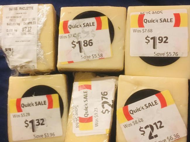 They also purchased cheese. Picture: Facebook/Markdown Addicts Australia