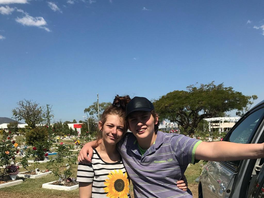 John Gus Kershaw, pictured with his sister Clair, was 18 years old when he and two others were killed in a tragic accident at Clarke Creek, about 190kms north of Rockhampton, on November 11, 2021.