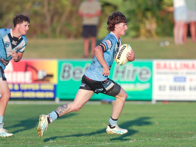 Liam Green. Picture: DC Sports Photography. NRRRL Grand Final, 1st Grade. Ballina Seagulls vs Bilambil Jets at Kingsford Smith Park, Sunday 8th September 2024.