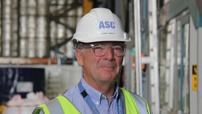 ASC chief executive officer and managing director Stuart Whiley. Supplied