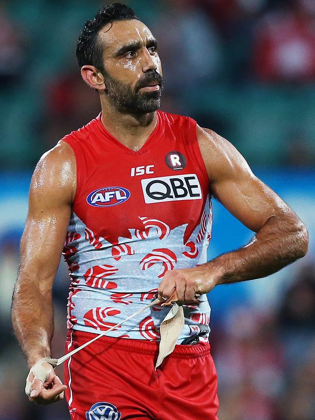 Adam Goodes. Picture: Phil Hillyard