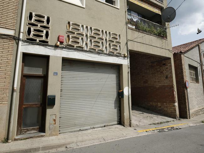 A building allegedly used as a mosque by Imam Abdelbaki Es Satty in Ripoll. Picture: AFP