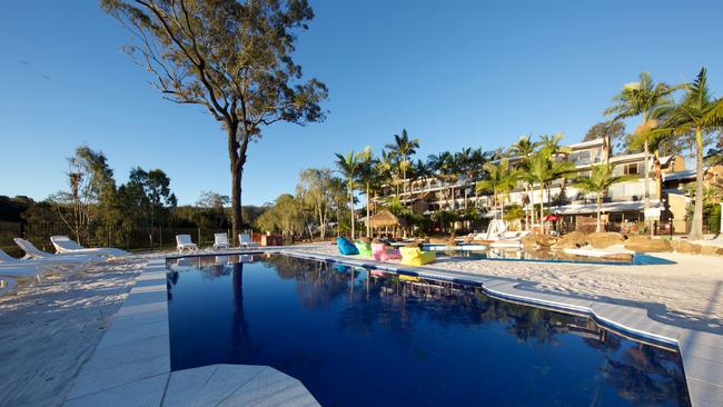 The pool at Ramada Resort Kooralbyn Valley.